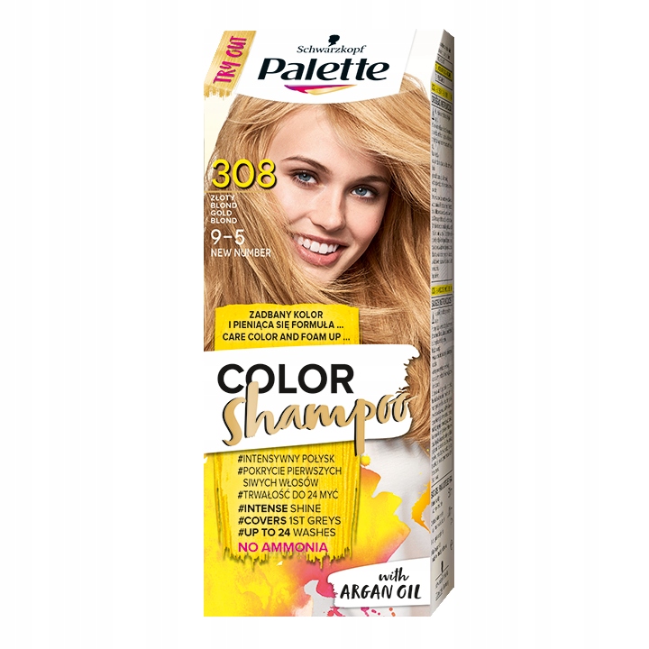 szampon koloryzujący złoty blond