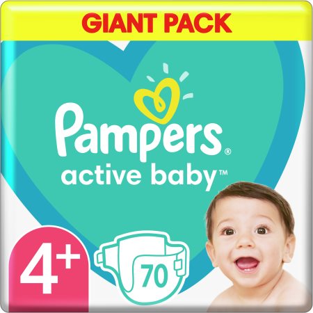 pampers active baby 4 plus