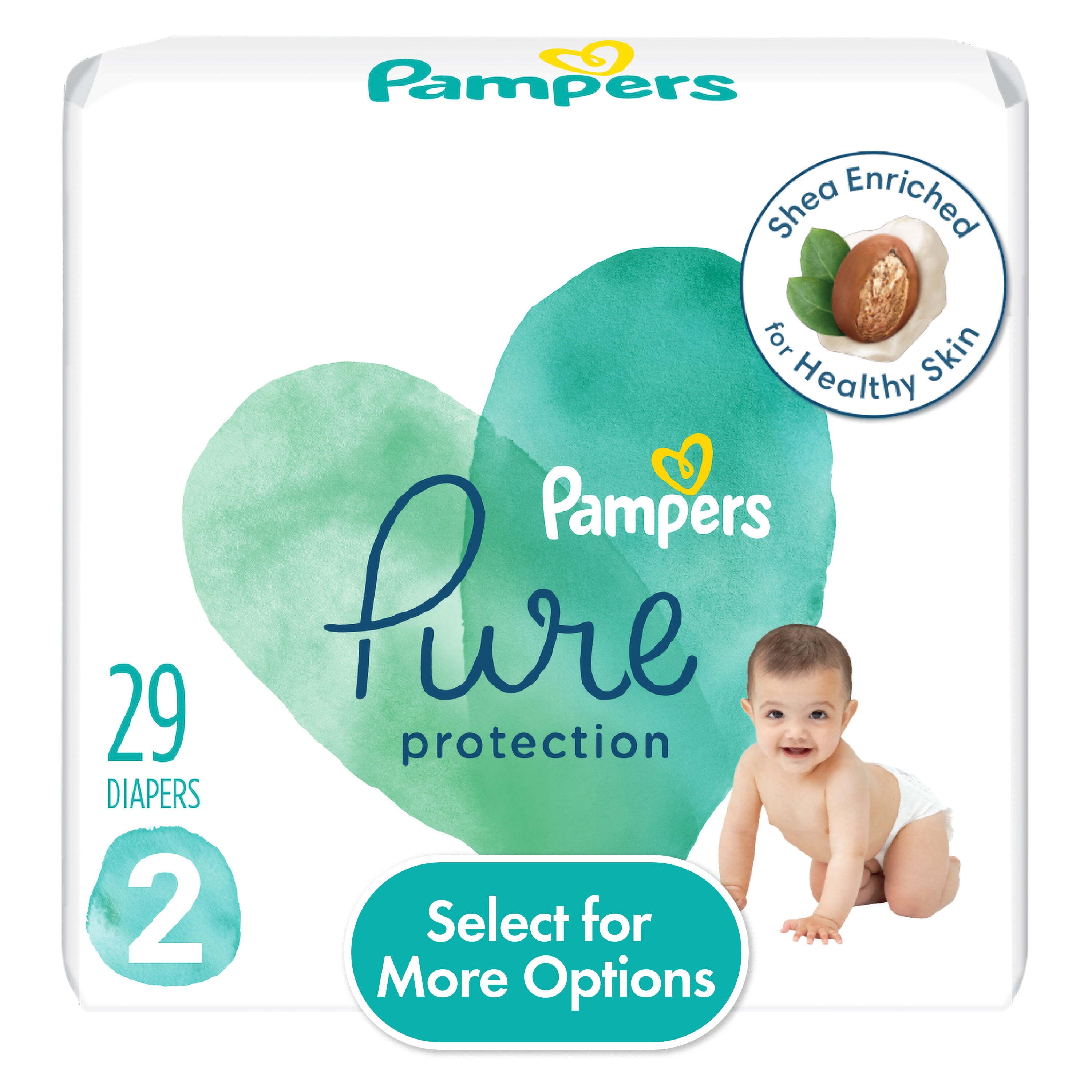 pampers pure protection 2szt