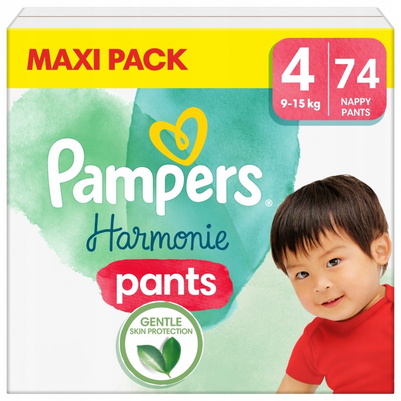 pampers 74 szt