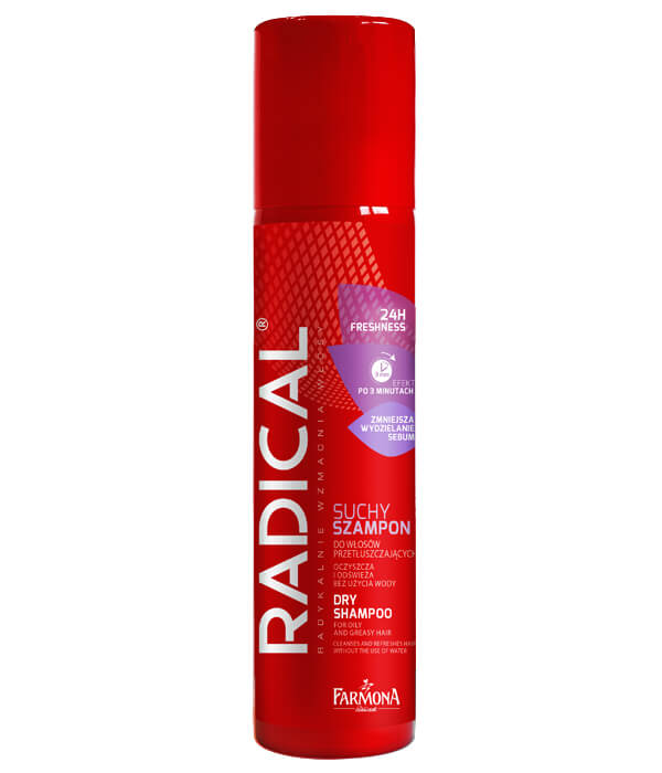 radical suchy szampon spray