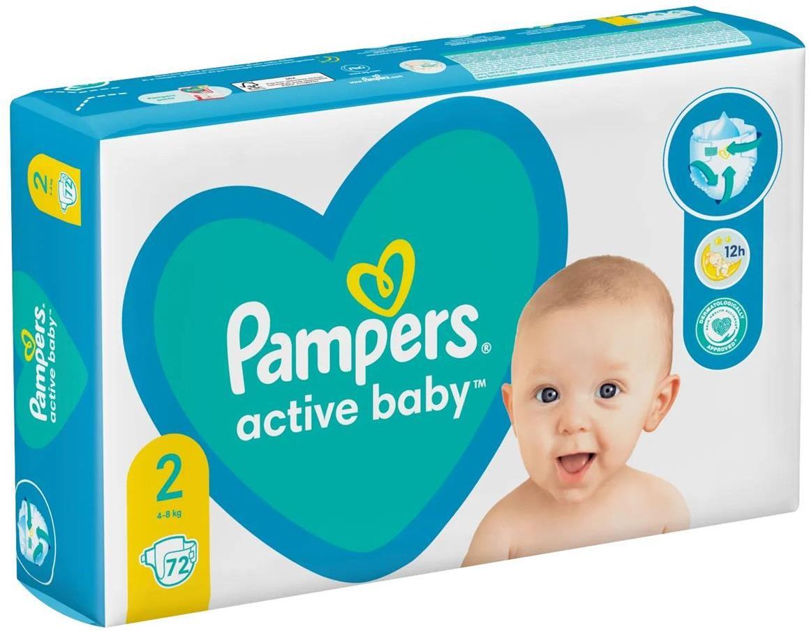 pampers 72 cena