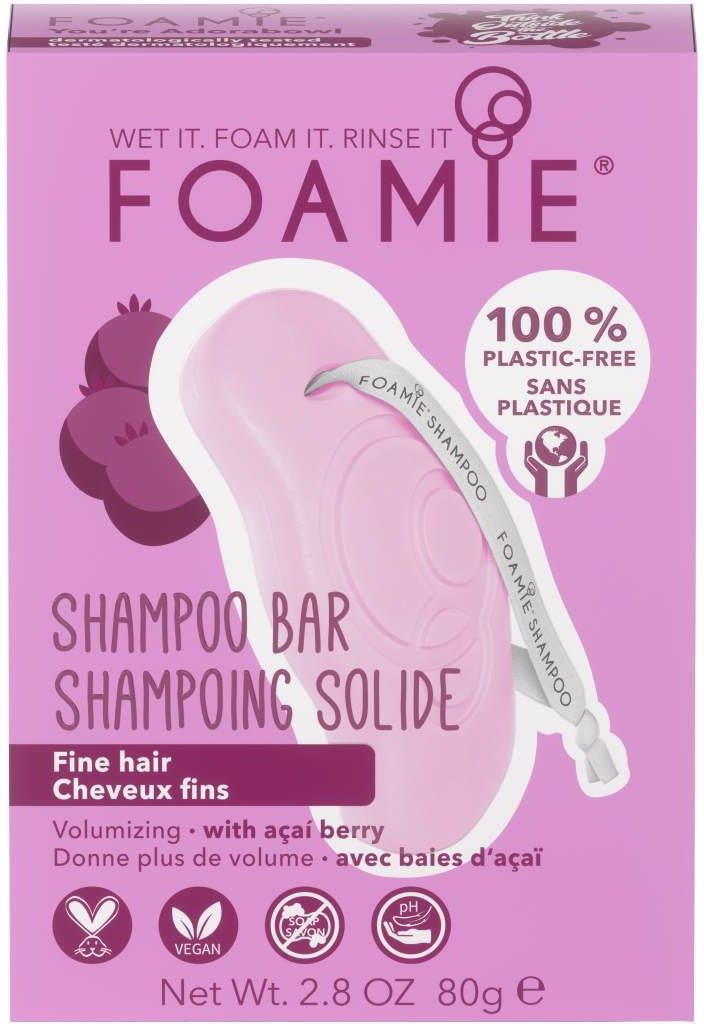 foamie szampon w kostce fioletowy