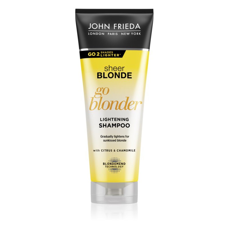 john frieda rozjaśniajacy szampon do blond