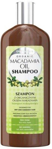 glyskincare szampon do włosów z olejem makadamia i keratyną