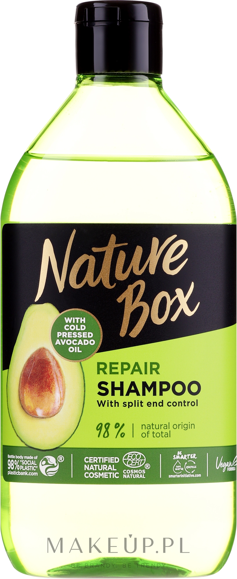nature box szampon z olejem z awokado skład