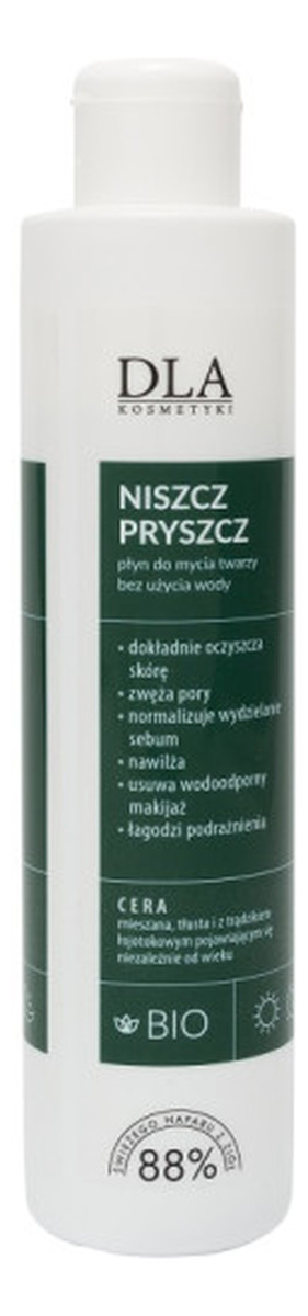 niszcz pryszcz płyn do mycia twarzy wizaz