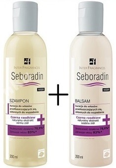 seboradin balsam i szampon do włosów