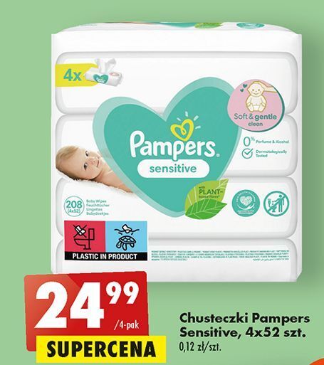 chusteczki pampers biedronka