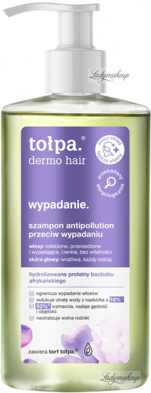 tołpa wzmacniający szampon do włosów osłabionych skład