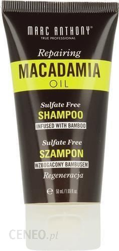 szampon mini regenerujący z olejkiem z orzechów macadamia marc anthony