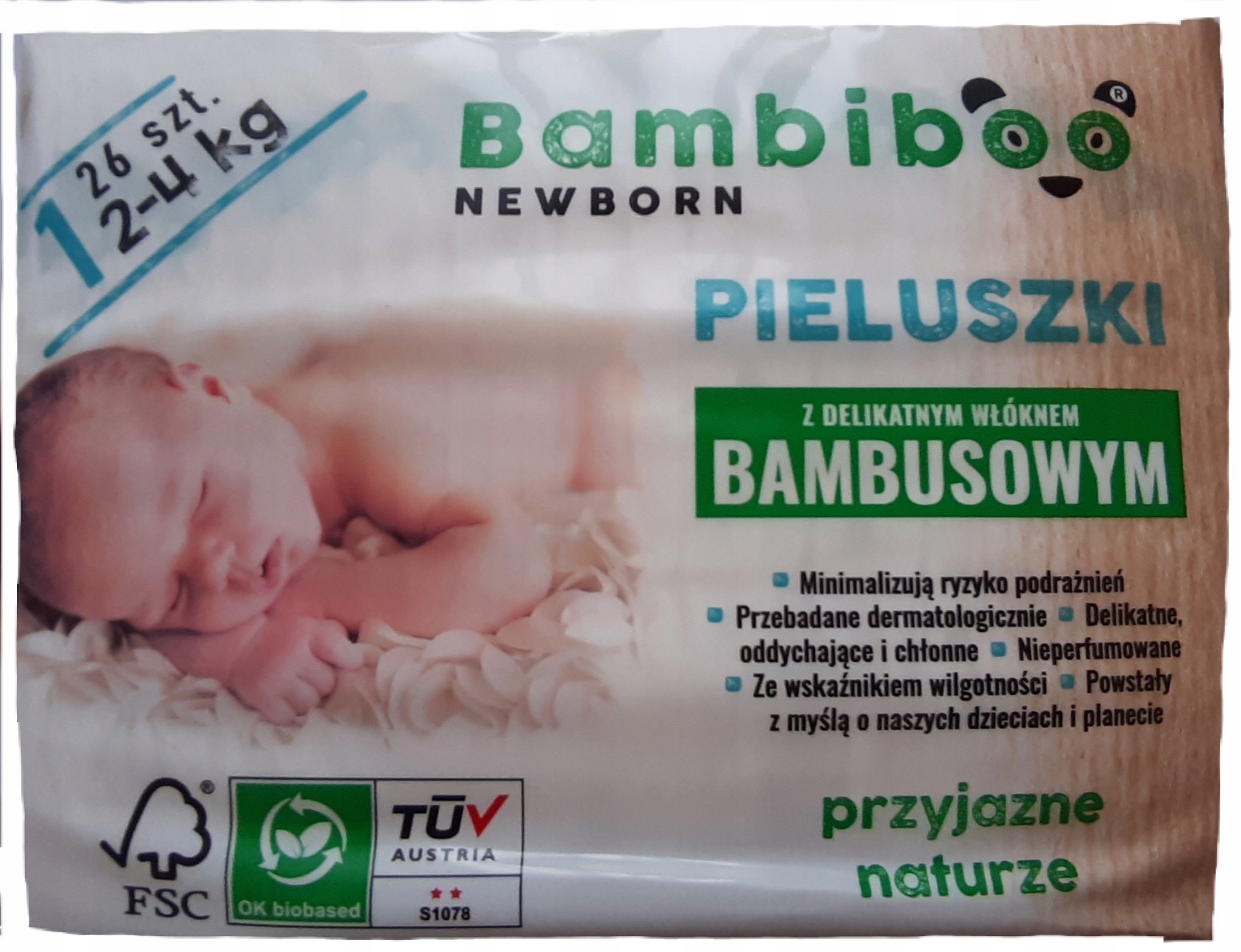 bambiboo newborn pieluchy bambusowe opinie