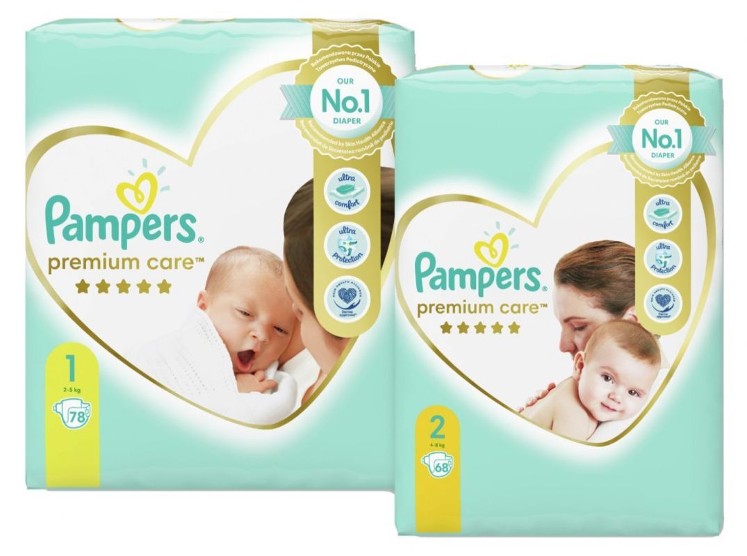 pampers premium care 1 różnica w opakowaniu