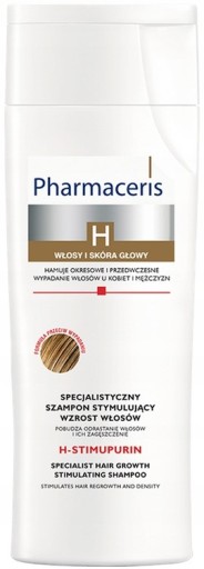 najnowszy szampon eris pharmaceris pobudzający porost włosów i przeciw siwieniu