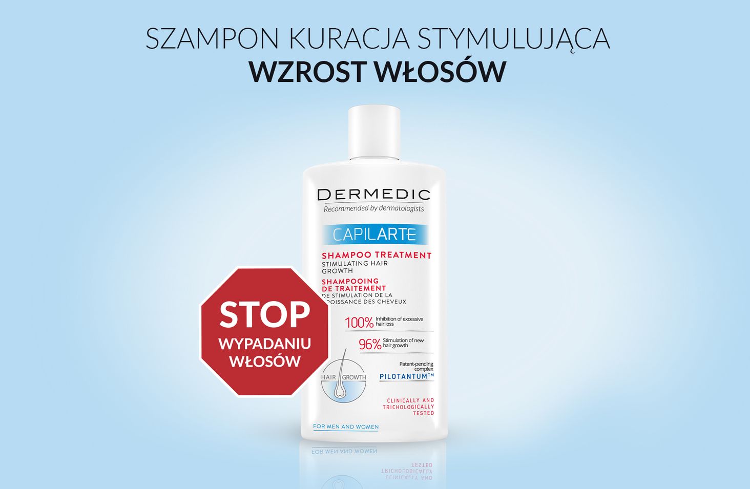 szampon stymulujący wzrost włosów dermedic doz