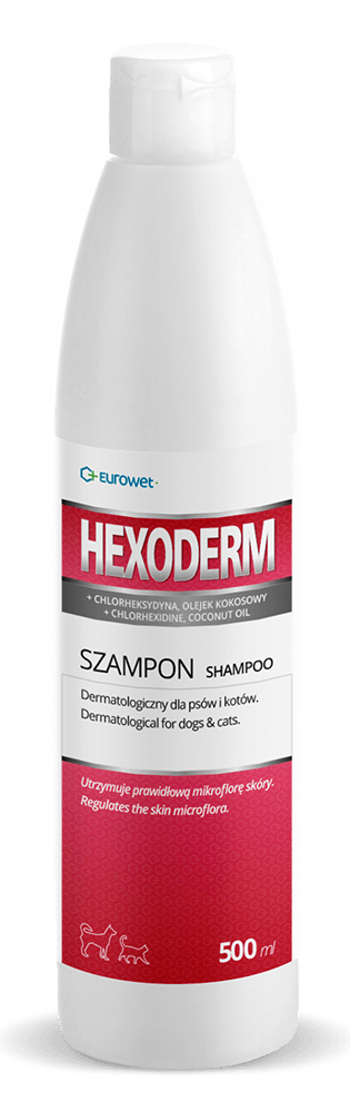 szampon dla psa kota hexoderm