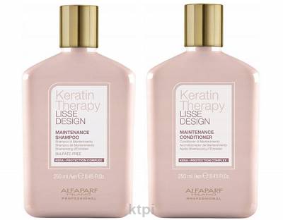alfaparf lisse design keratin therapy szampon odżywka