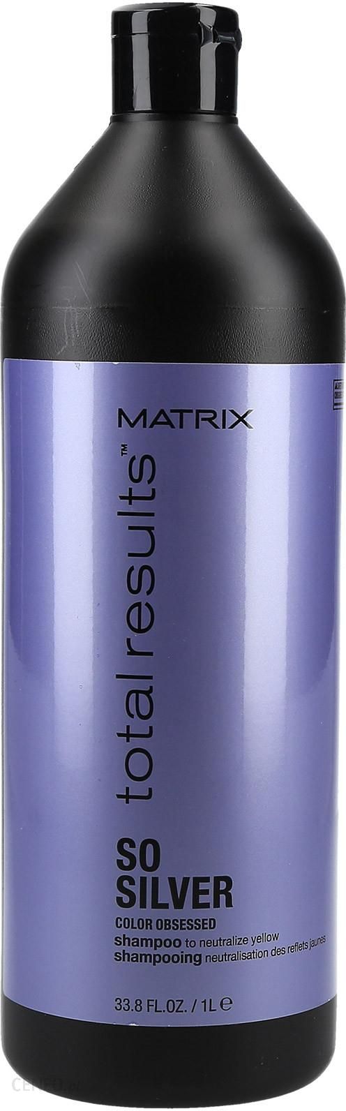matrix total results color care sosilver szampon