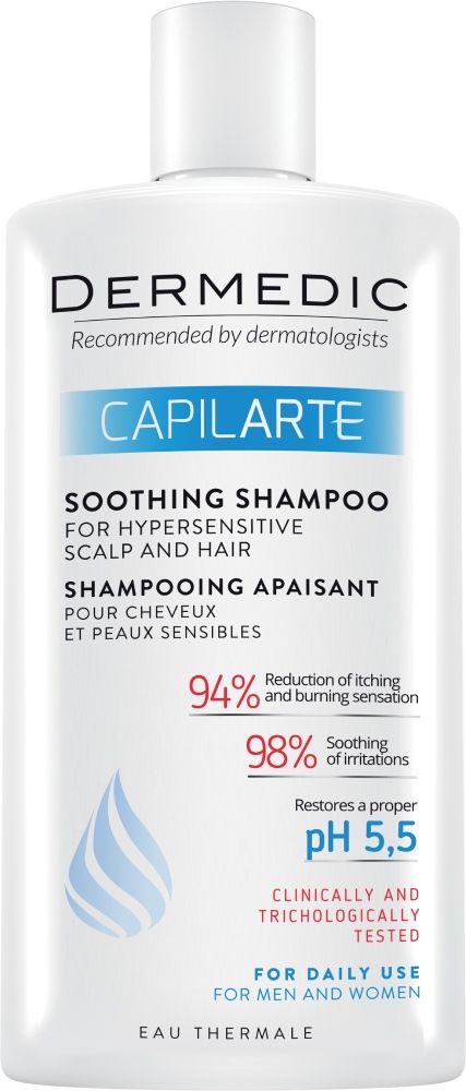 dermedic capilarte szampon kojący skład