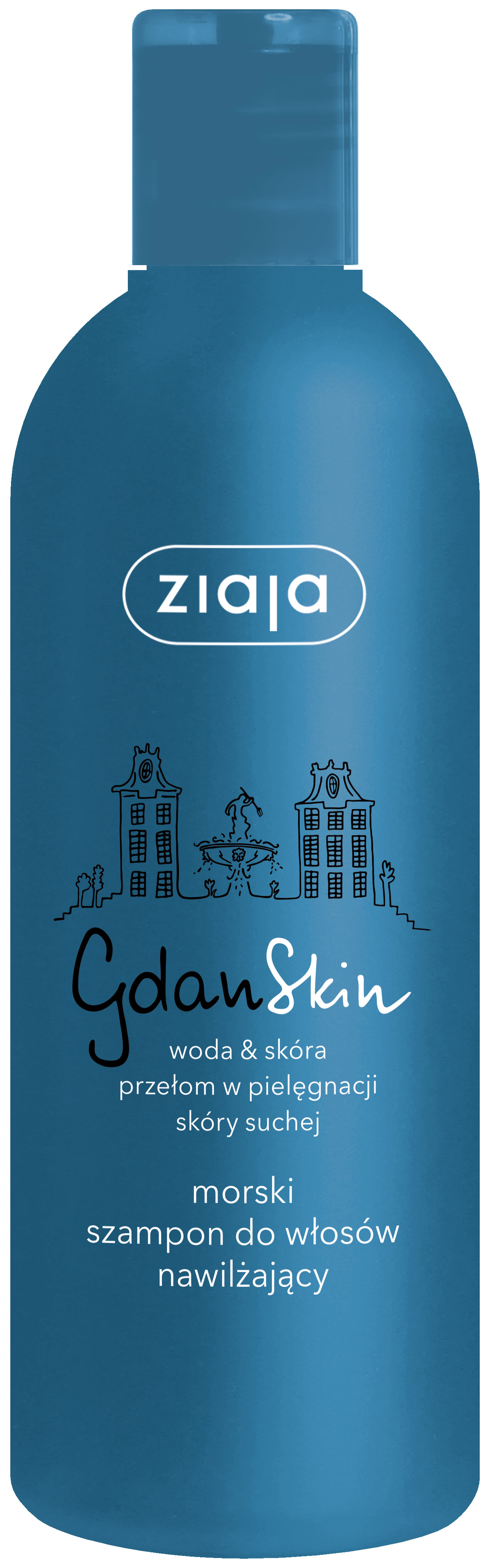 ziaja gdanskin morski szampon do włosów nawilżający 300ml