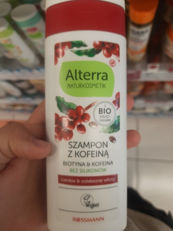 alterra kofeinowy szampon