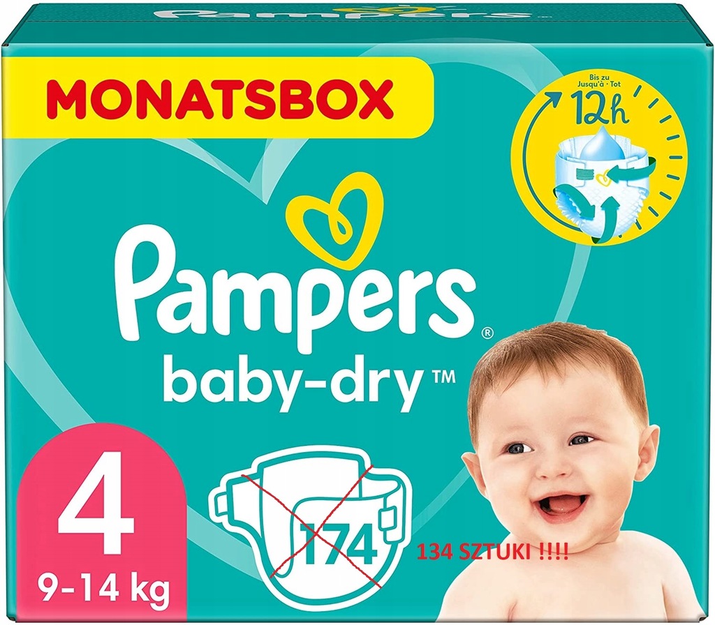 pampersy pampers 4 allegro