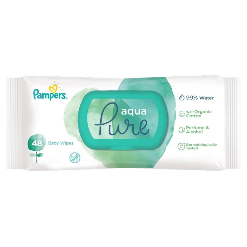 pampers pure chusteczki opinie