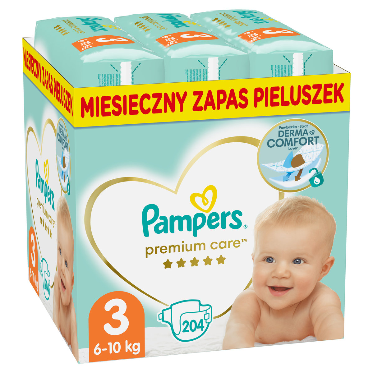 pampers premium care cechy