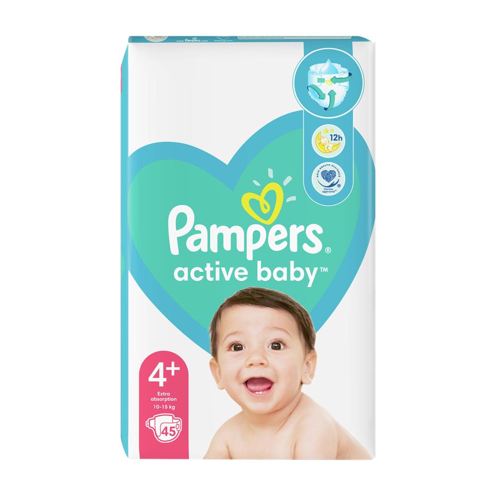 pampers pieluszki dla dzieci 4