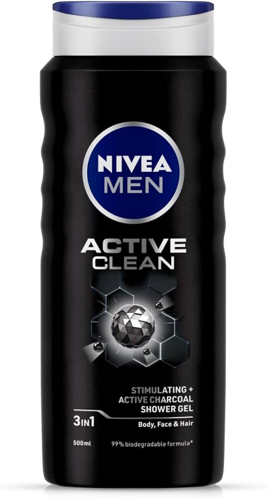 nivea men active clean szampon