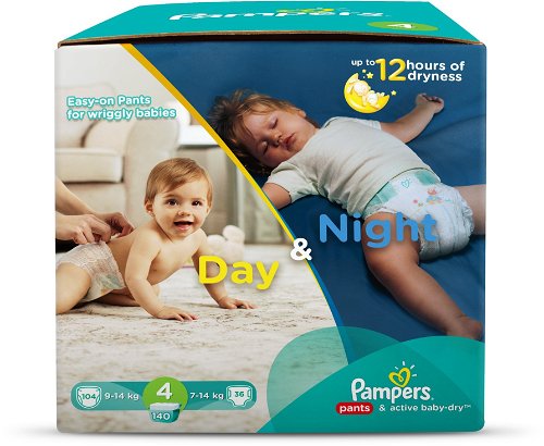 pampers day and night