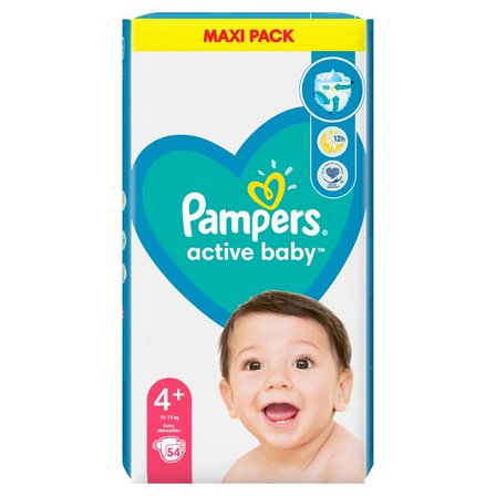 active baby rozmiar 4 pampers