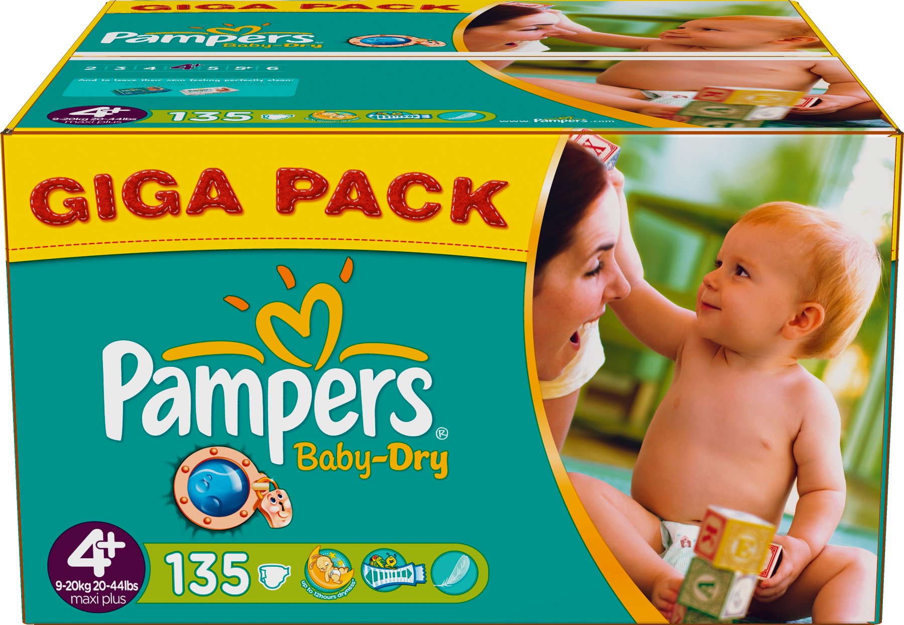 pampers 4 giga box