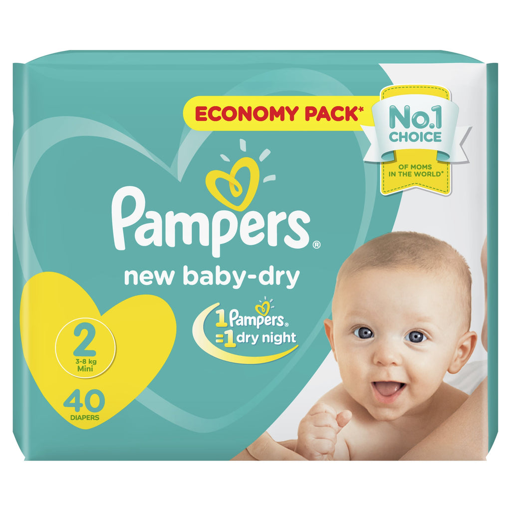 pampers new baby super soft and dry