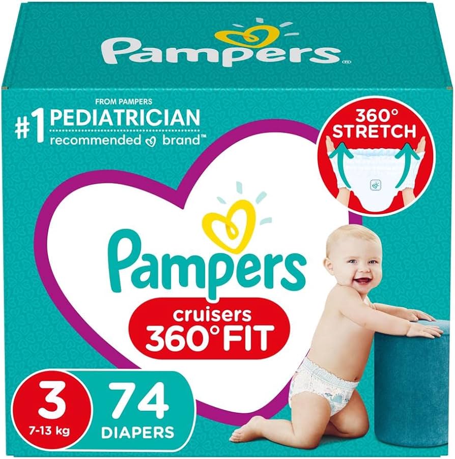 pampers pants 3 74szt