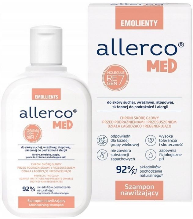 allerco szampon nawilżający 200ml