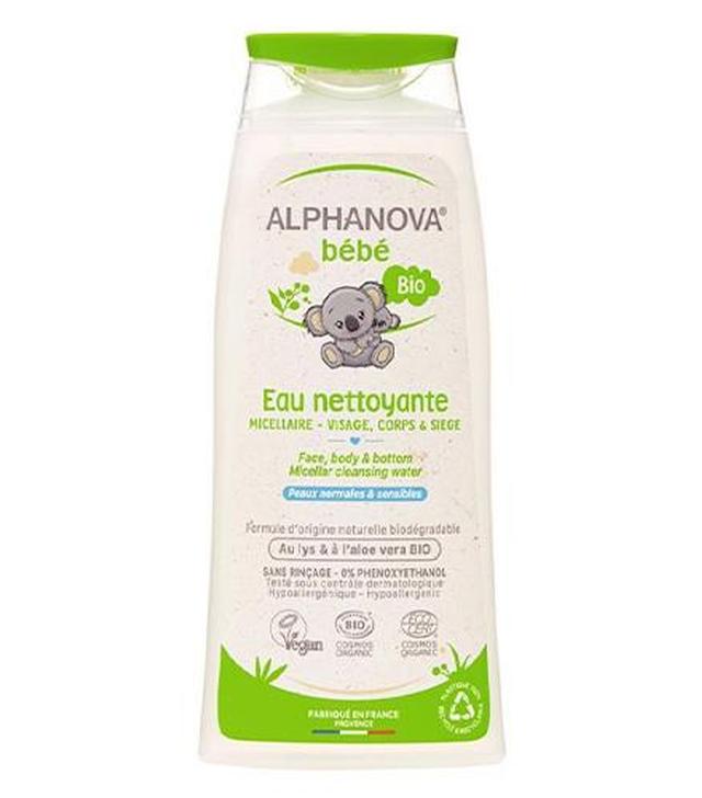 alphanova bebe szampon do włosów bio