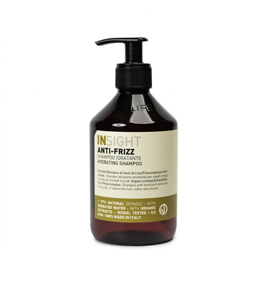 anti-frizz shampoo szampon nawilżający insight 400 ml
