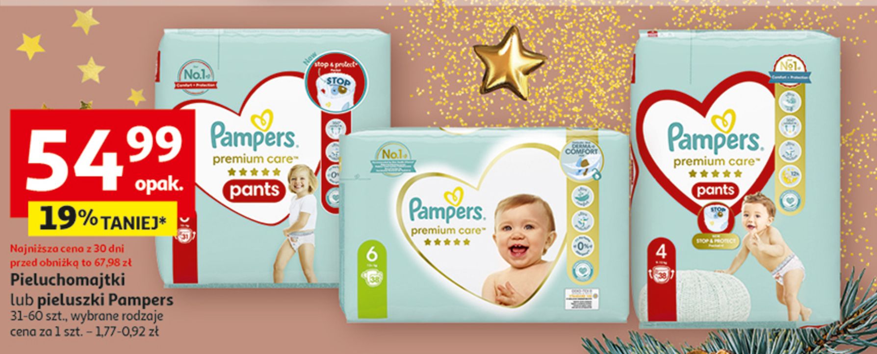 auchan pampers tychy