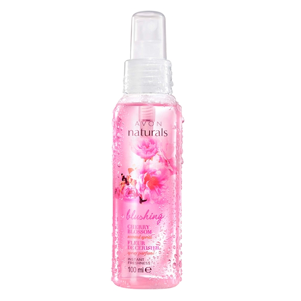 avon naturals kwiat wiśni szampon