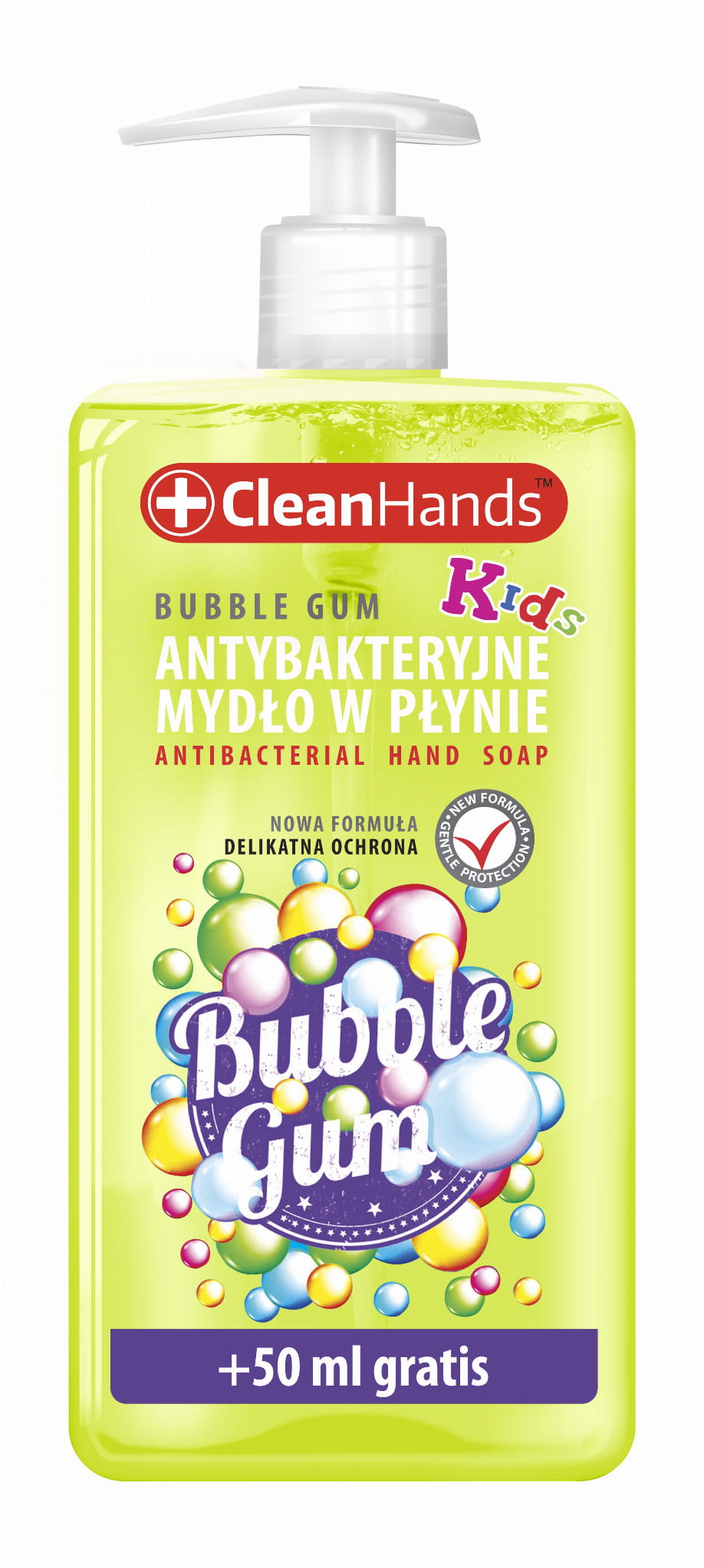 Beauty Jar BUBBLES mydło dla dzieci o działaniu antybakteryjnym 140g