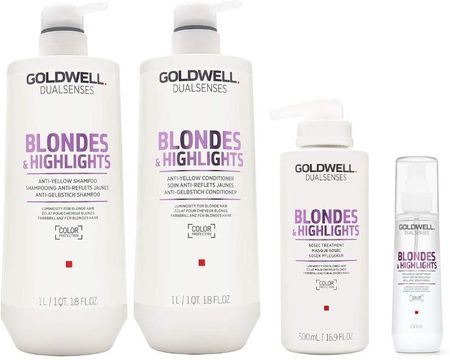 goldwell blondes zestaw szampon odżywka