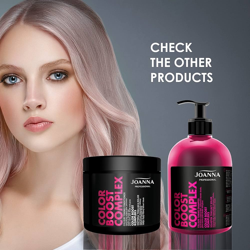 joanna color boost complex szampon różowy