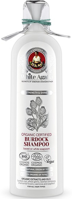 receptury babaci agafii white agafia organiczny szampon do włosów