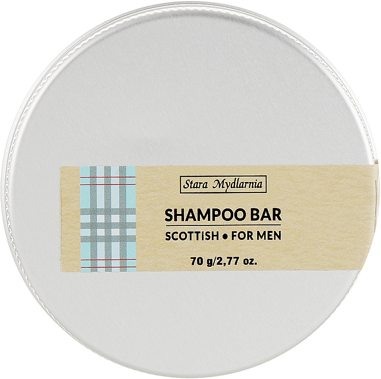 scottish for men szampon w kostce