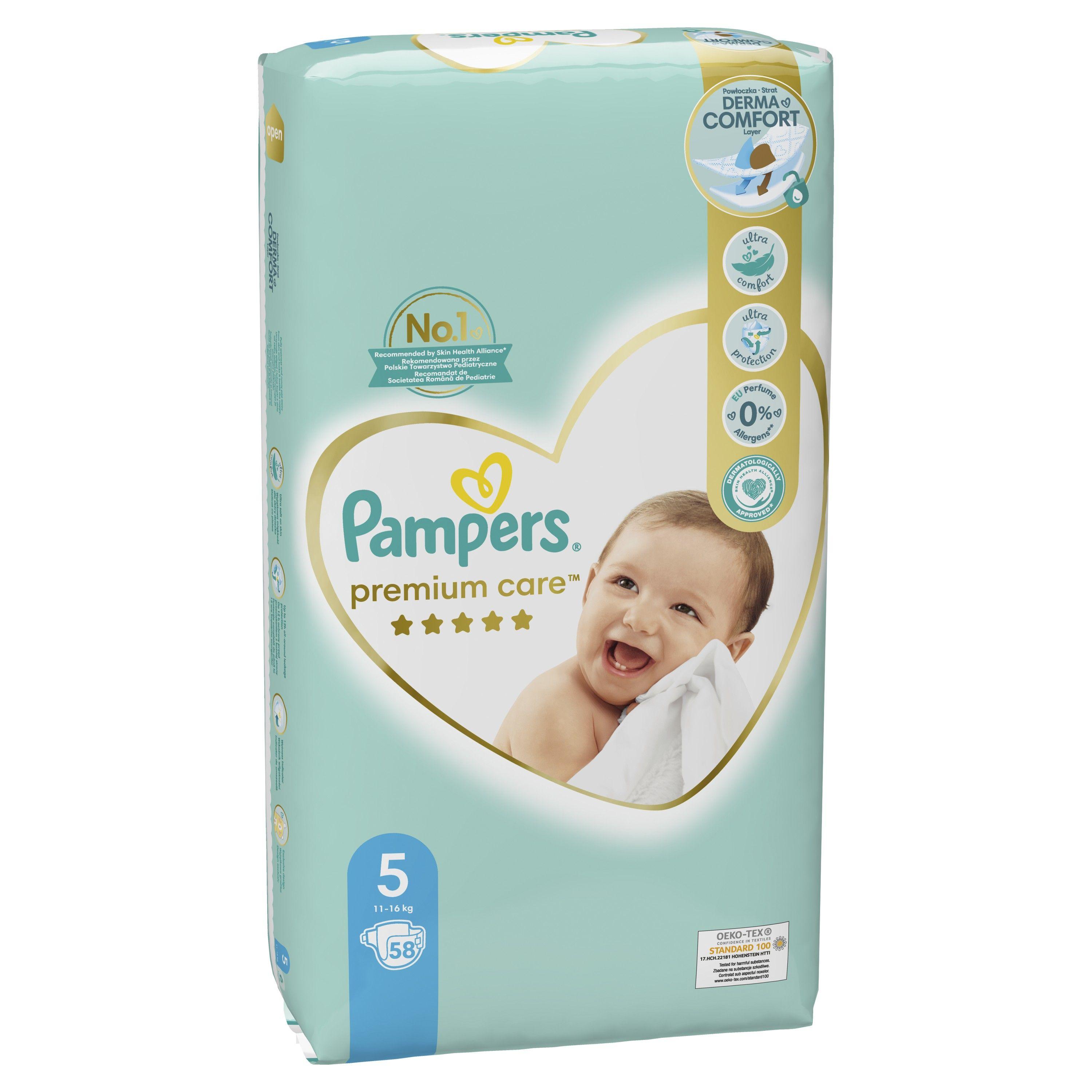 pampers prenium care 5