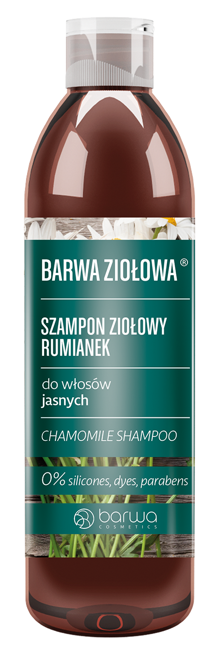 barwa ziołowa szampon rumiankowy