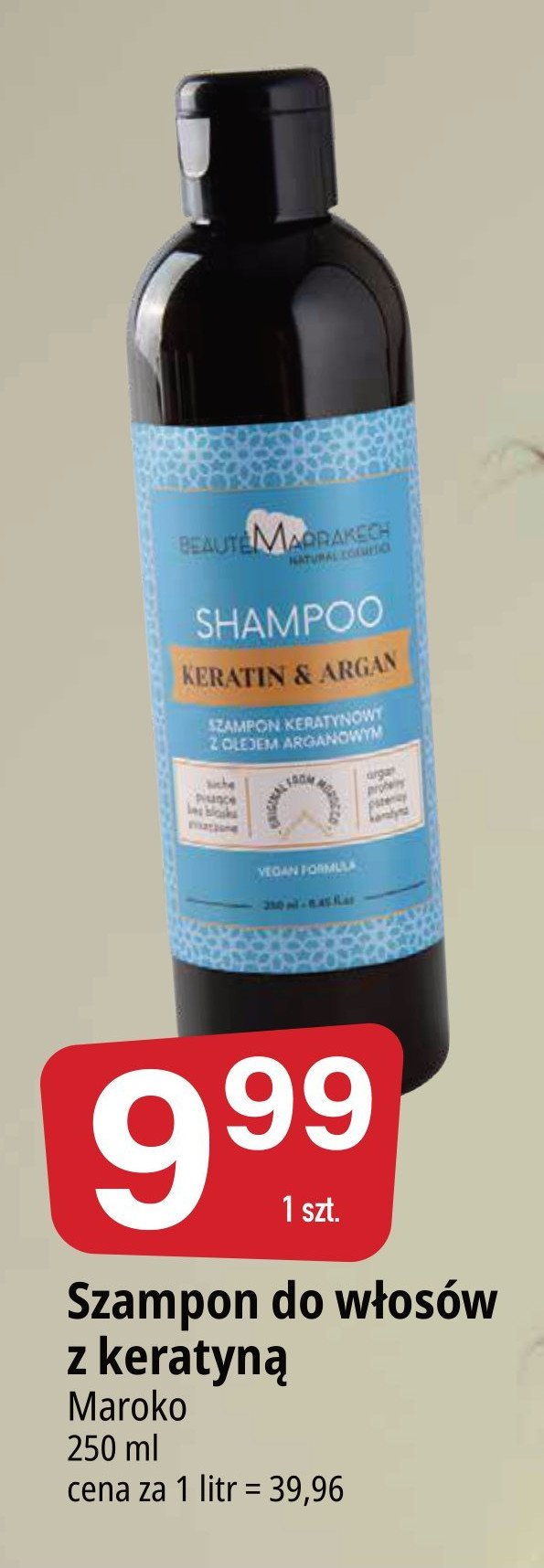 beaute marrakech szampon arganowy z keratyną
