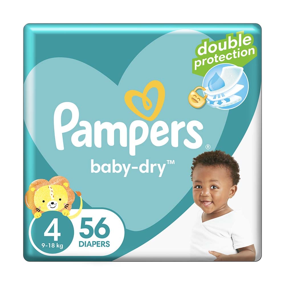 pampers baby dry 4 56