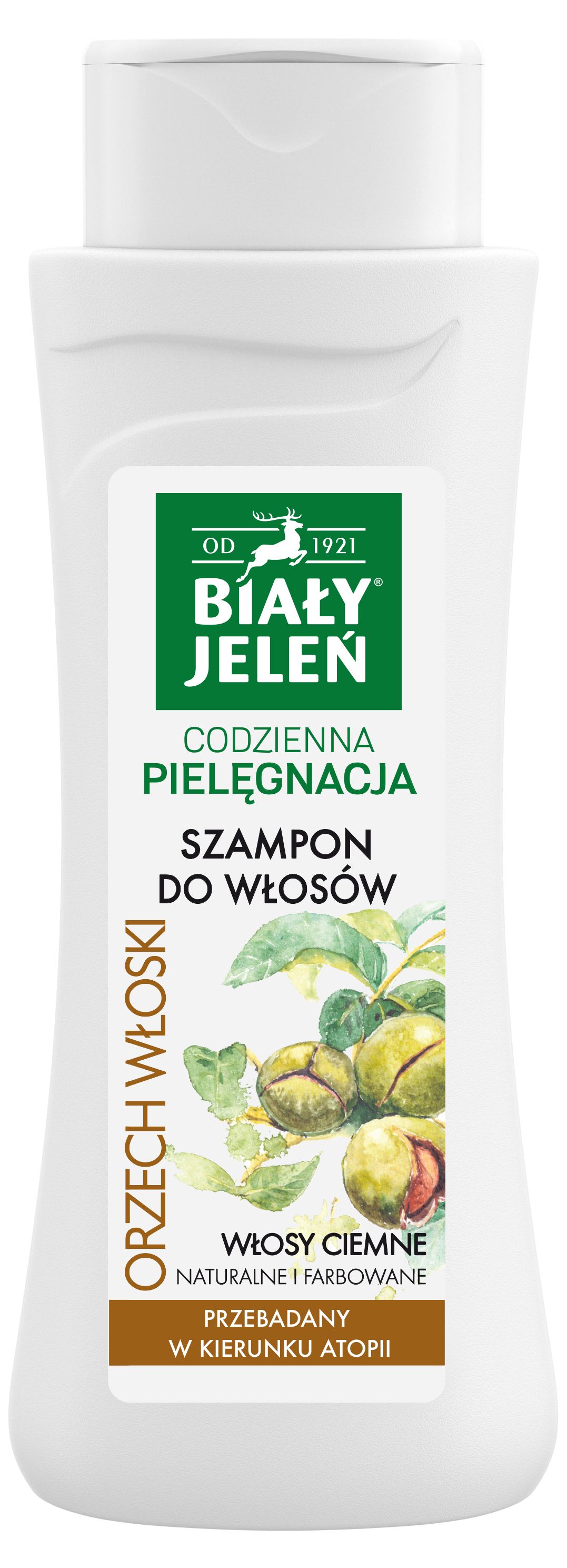 biały łubin na włosy szampon